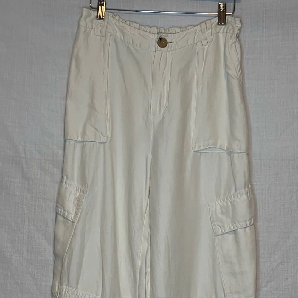 Vince White Wide Leg Pants - Picture 9 of 9
